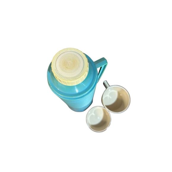 Vintage Retro 24F Insulated King Seeley Blue Thermos - Picture 2 of 6